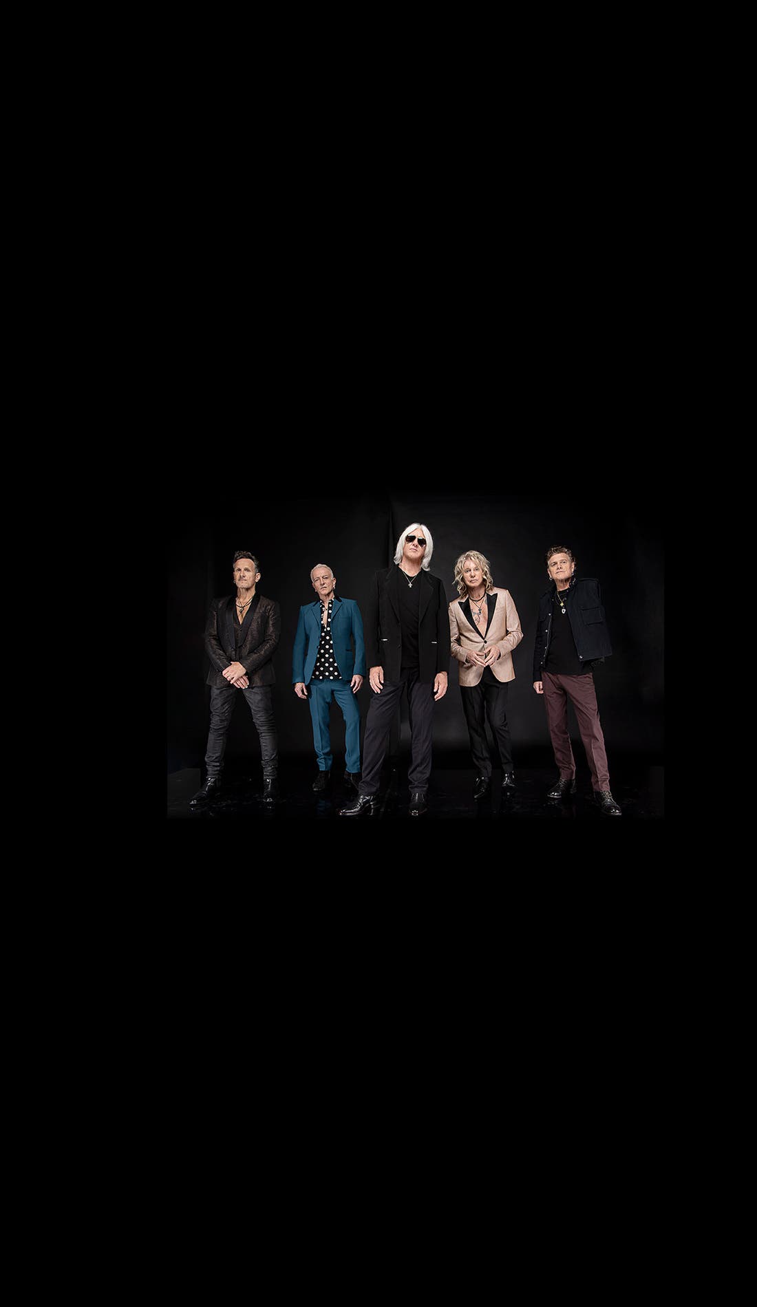 Def Leppard promotional image for upcoming events and ticket sales
