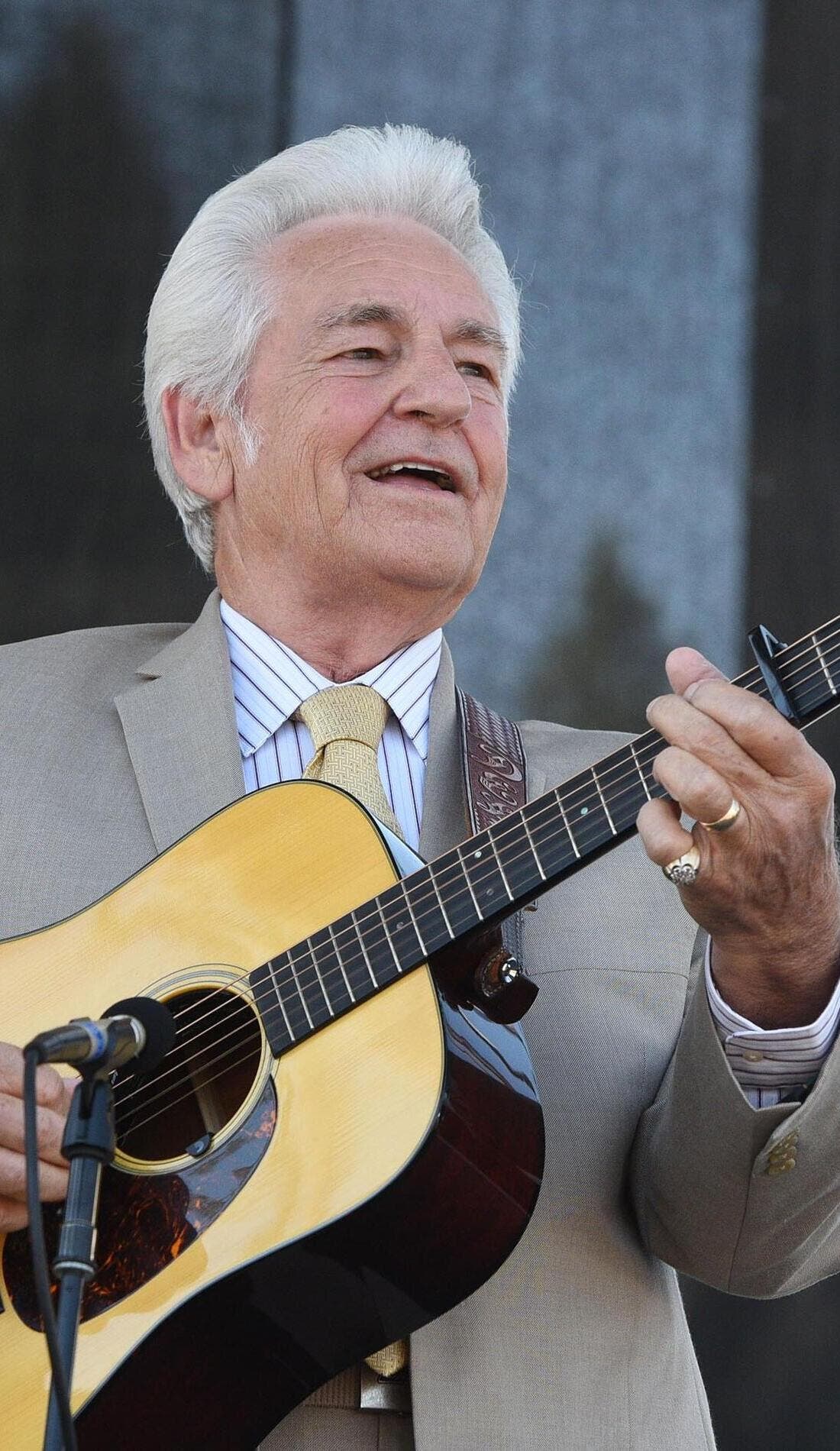 Del McCoury promotional image for upcoming events and ticket sales