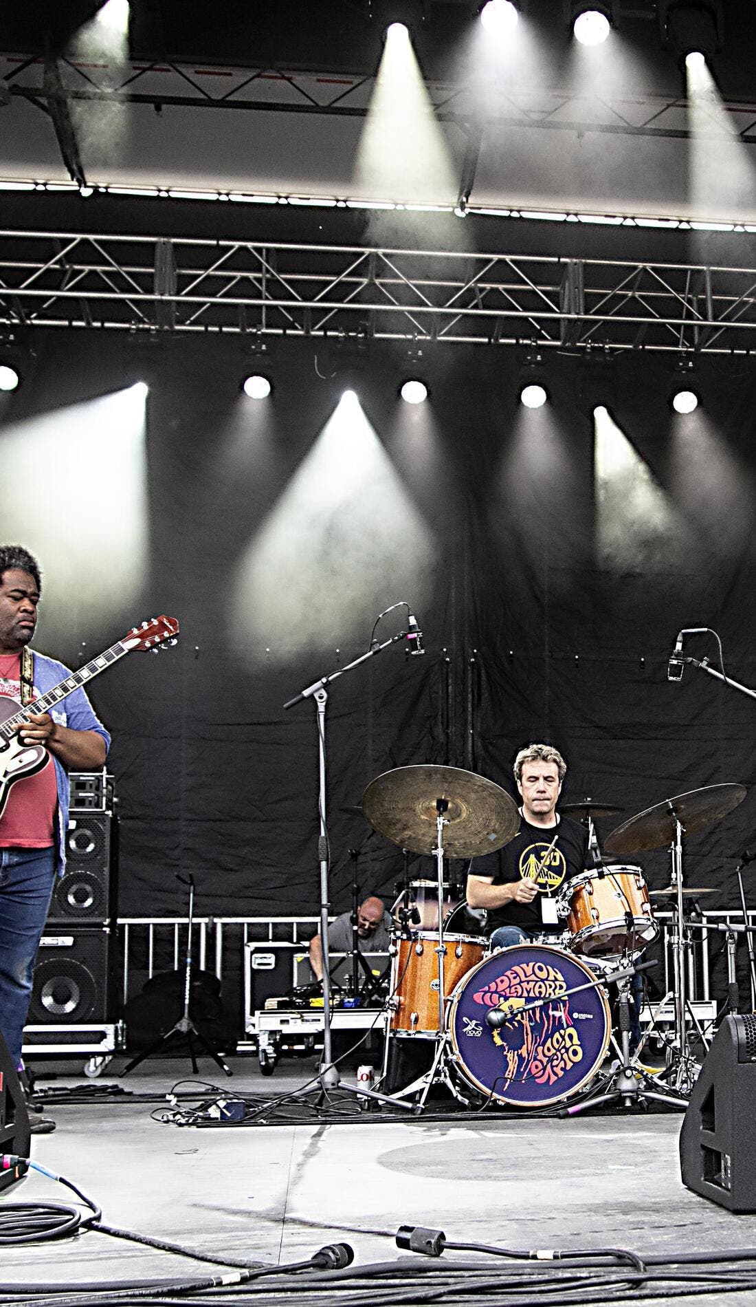 Delvon Lamarr Organ Trio promotional image for upcoming events and ticket sales