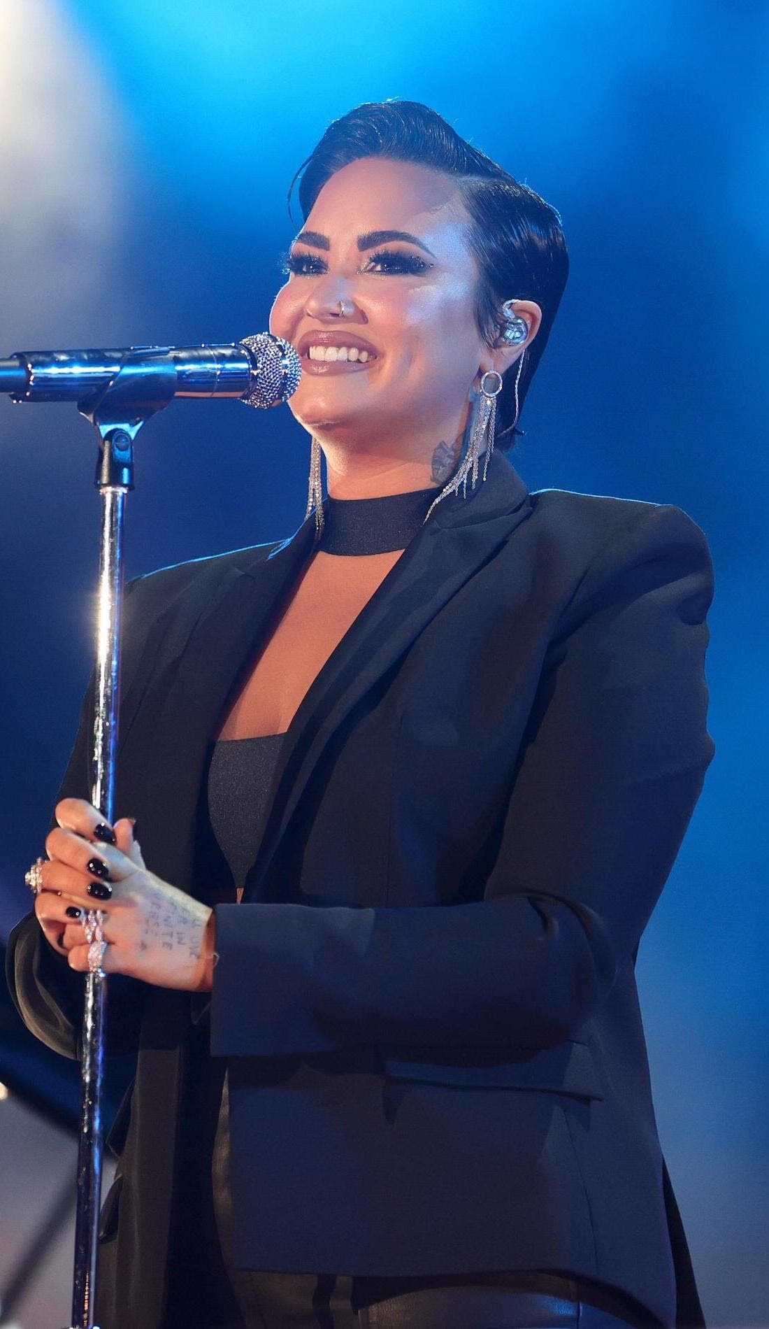 Demi Lovato promotional image for upcoming events and ticket sales