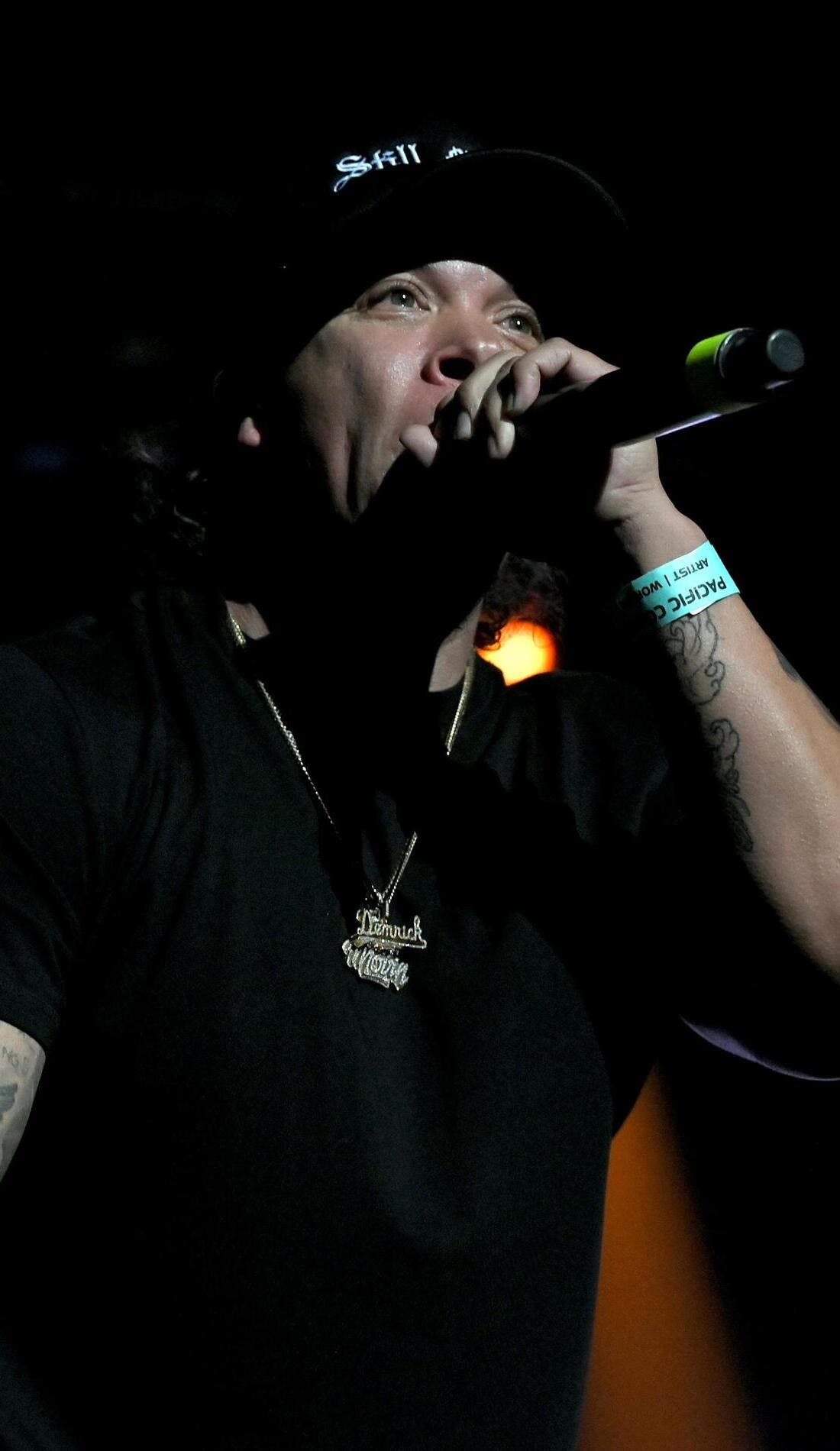 Demrick promotional image for upcoming events and ticket sales