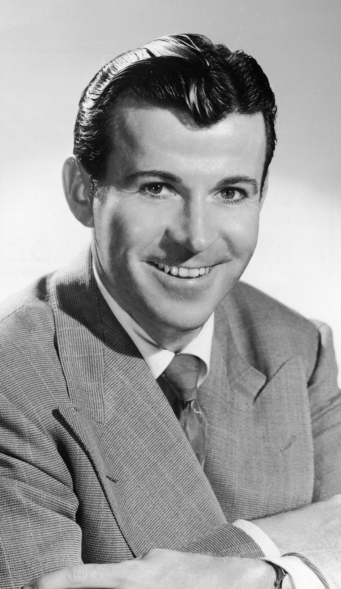 Dennis Day promotional image for upcoming events and ticket sales