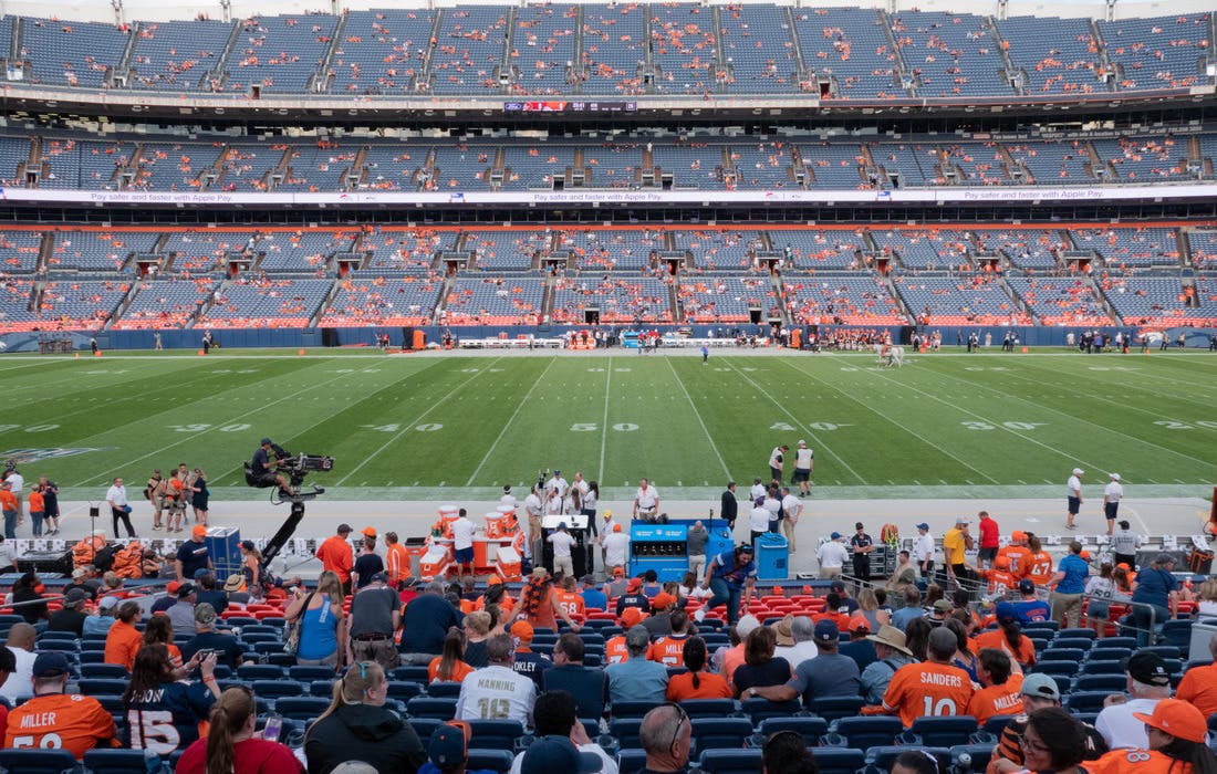 Promotional image for Cowboys at Broncos tickets at Empower Field at Mile High on Oct 26, 2025