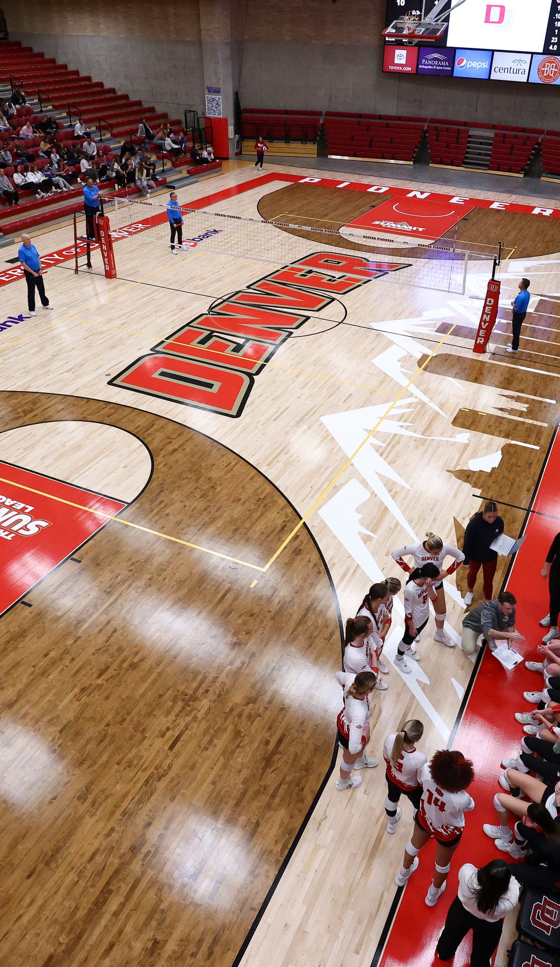 Denver Pioneers Womens Volleyball promotional image for upcoming events and ticket sales