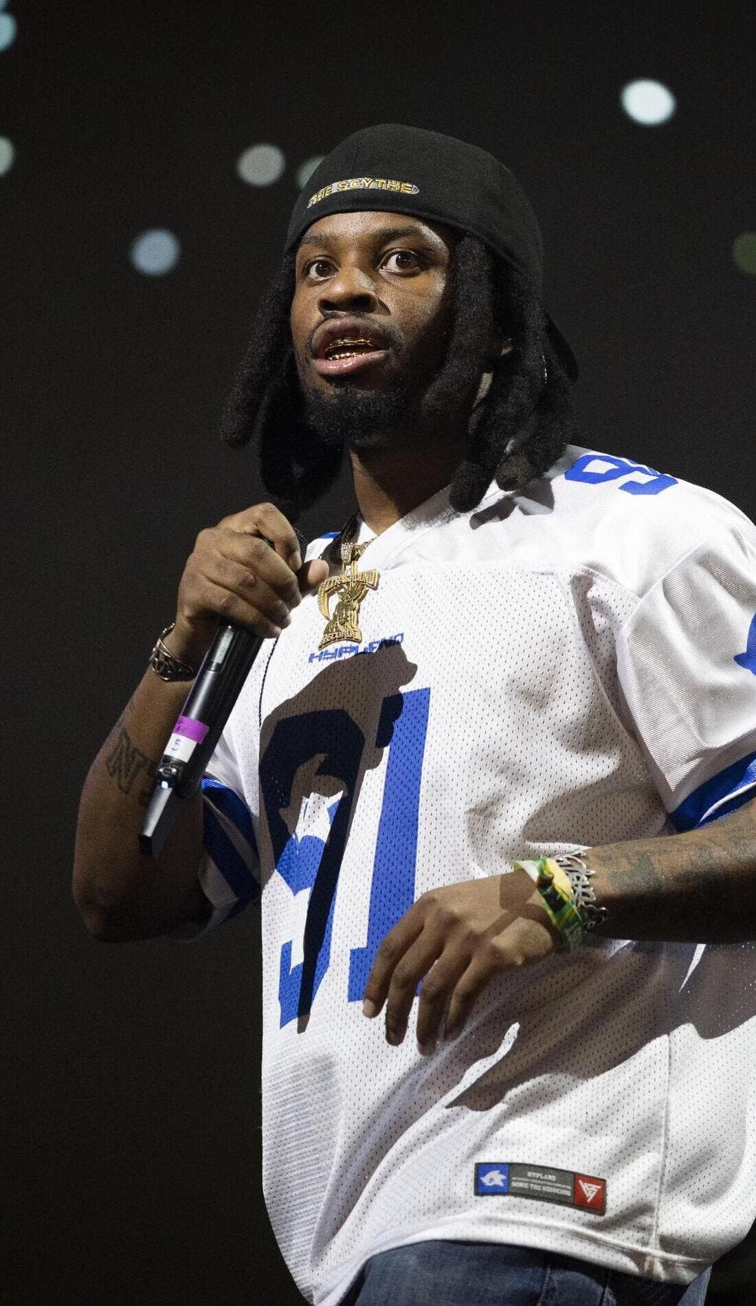 Denzel Curry promotional image for upcoming events and ticket sales in Denver