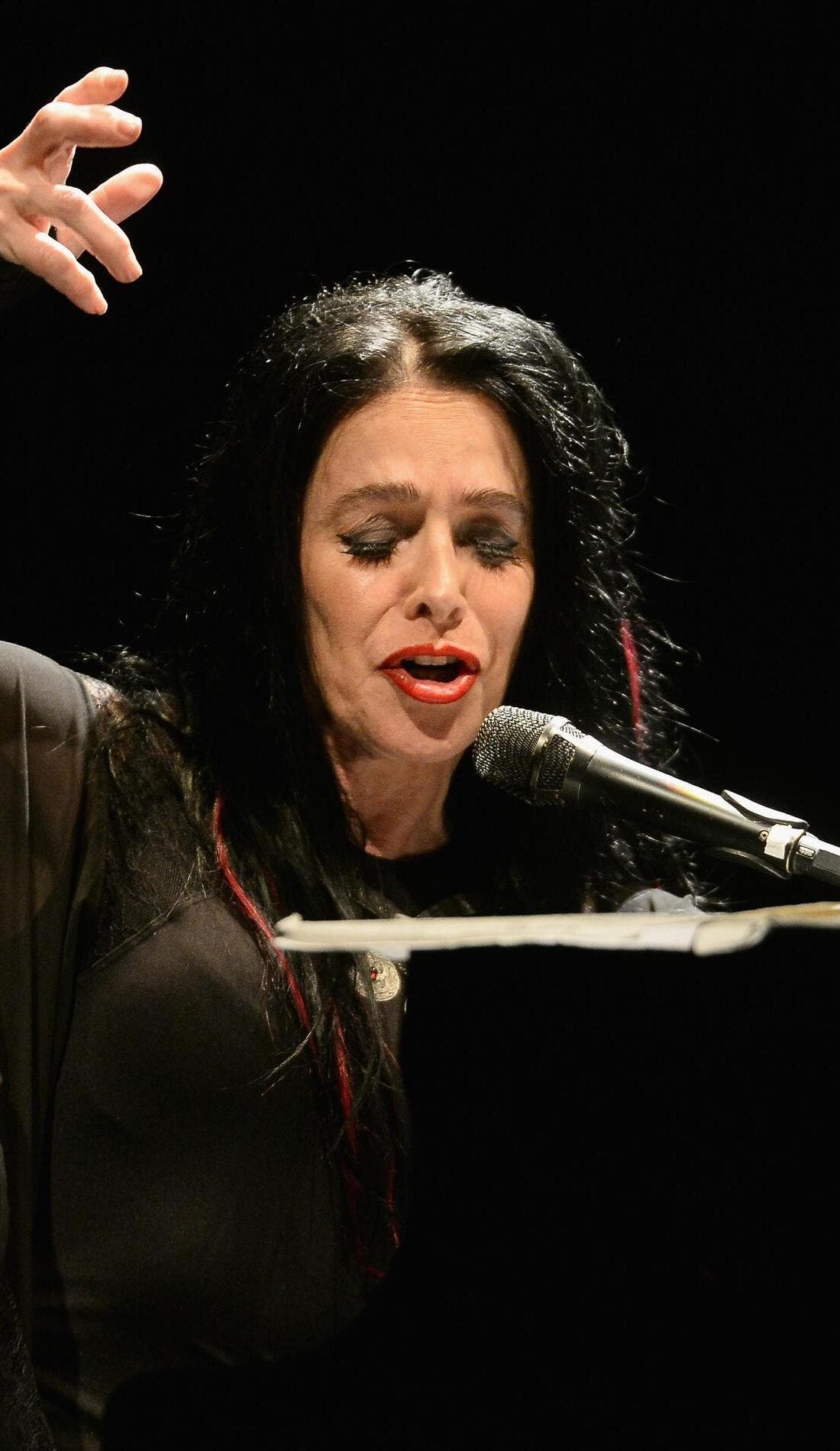 Diamanda Galas promotional image for upcoming events and ticket sales