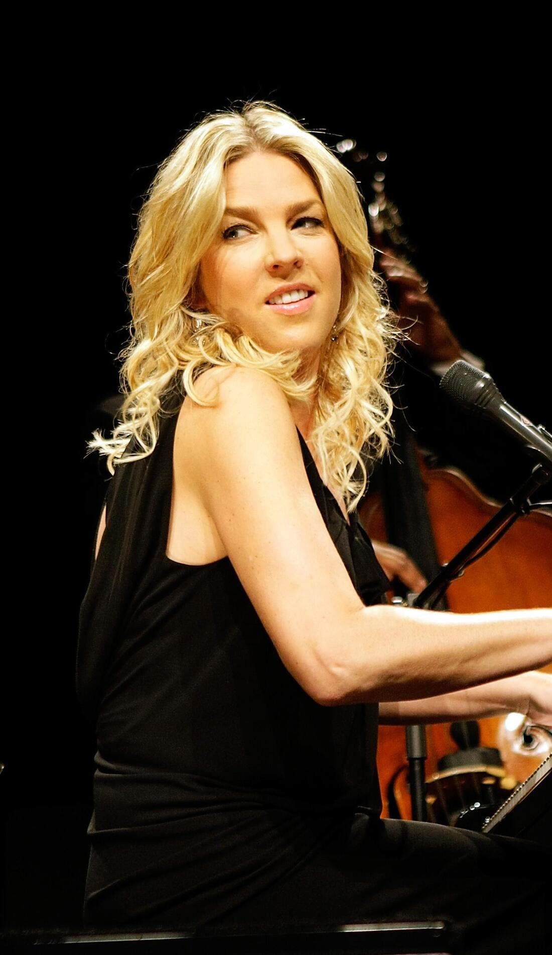 Diana Krall promotional image for upcoming events and ticket sales