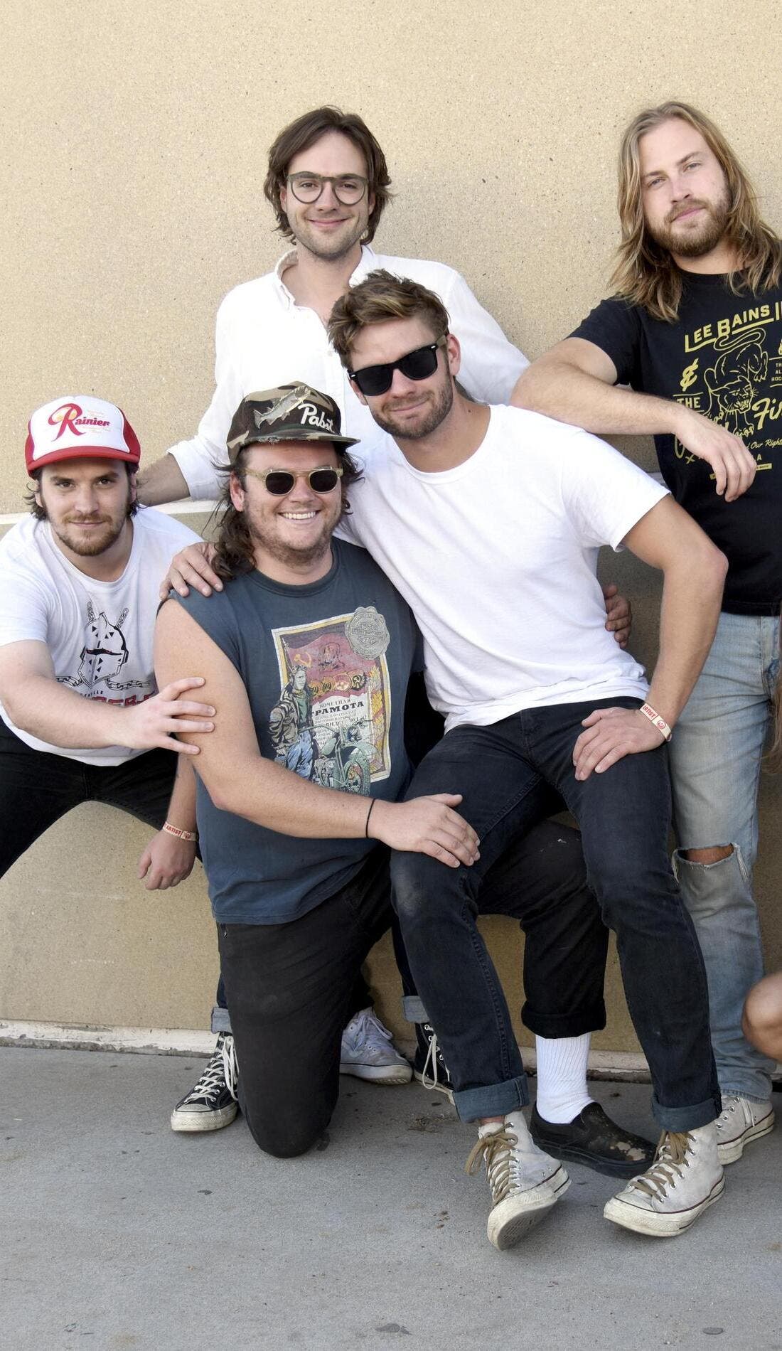 Diarrhea Planet promotional image for upcoming events and ticket sales