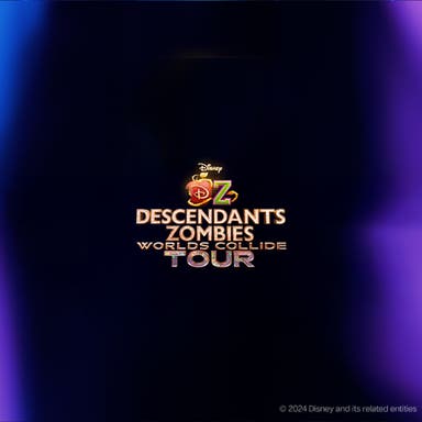 Promotional image of Disney Worlds Collide Concert Tour