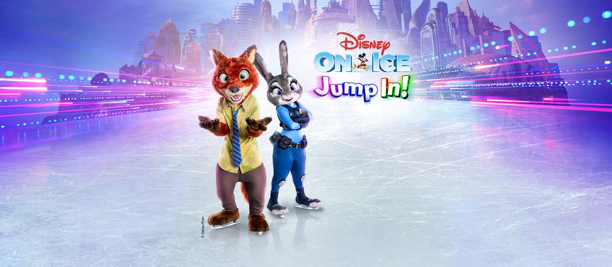 Disney On Ice presents Jump In! live — Veterans Memorial Coliseum, Portland
