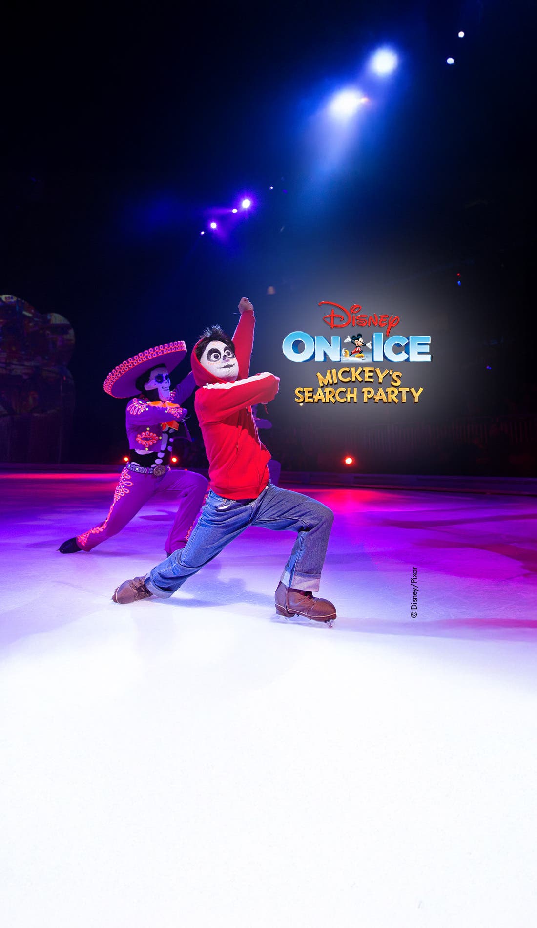 Disney On Ice presents Mickey’s Search Party promotional image for upcoming events and ticket sales