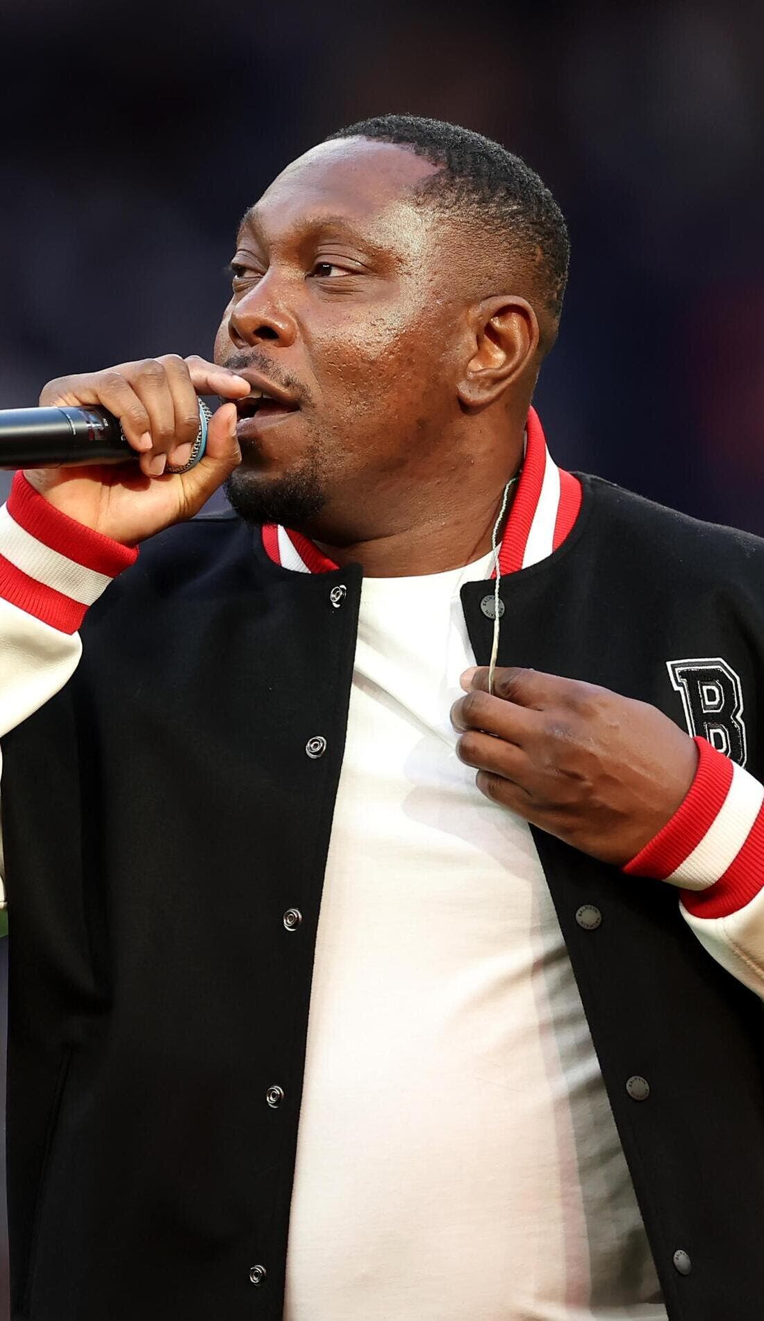 Dizzee Rascal promotional image for upcoming events and ticket sales