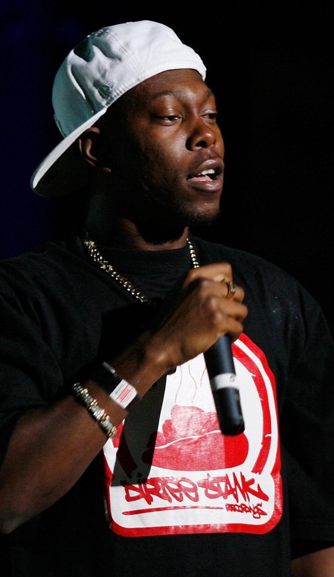 Dizzee Rascal promotional image for upcoming events and ticket sales