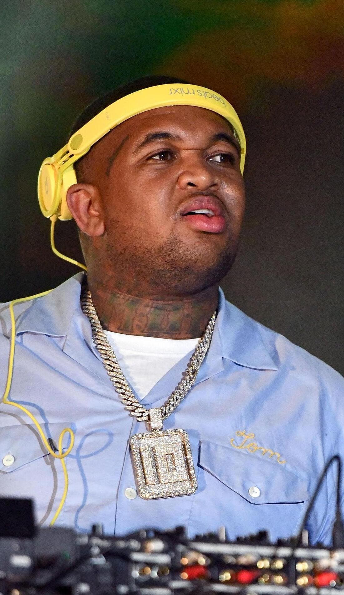 DJ Mustard promotional image for upcoming events and ticket sales