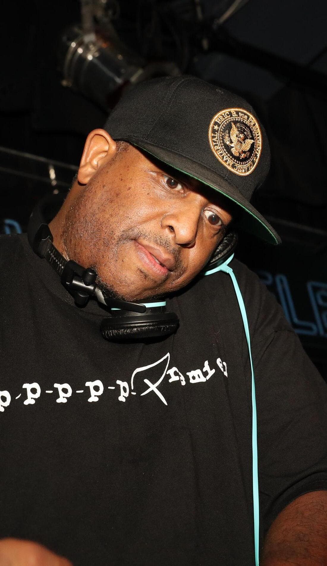 DJ Premier promotional image for upcoming events and ticket sales