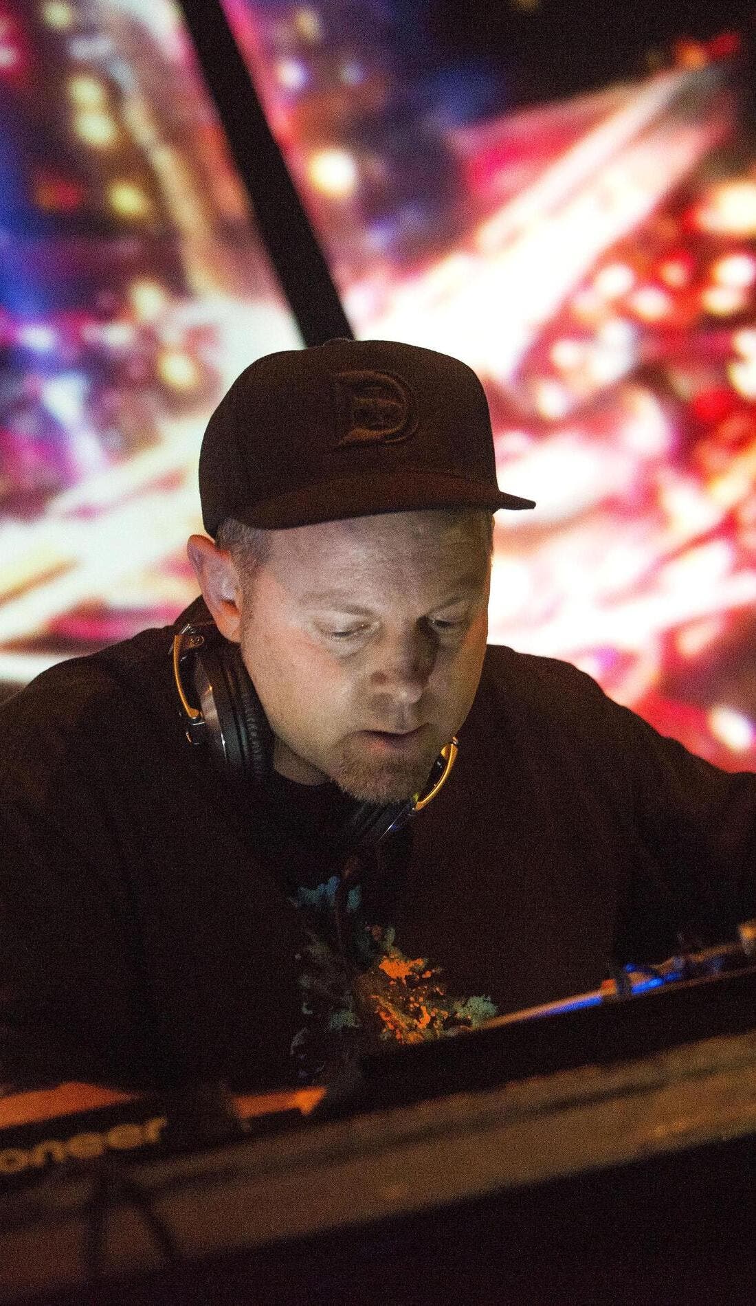 DJ Shadow promotional image for upcoming events and ticket sales