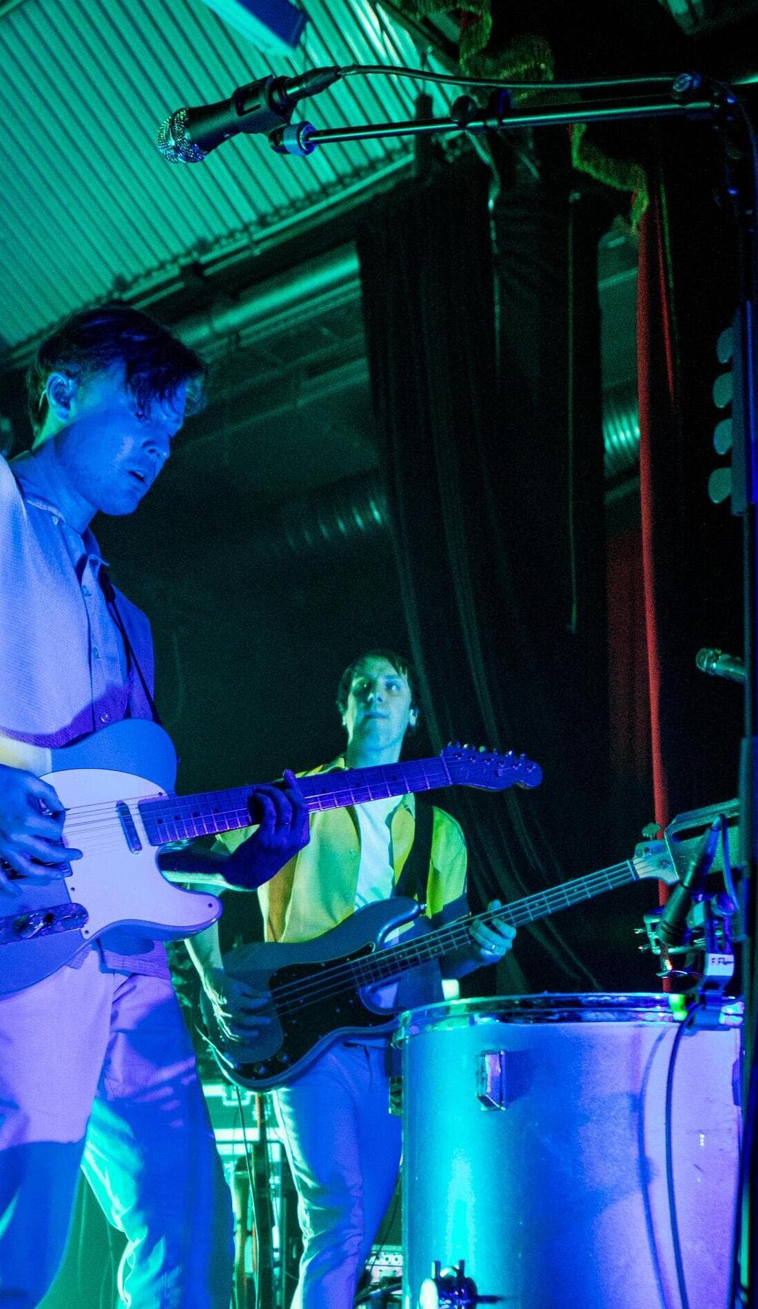 Django Django promotional image for upcoming events and ticket sales