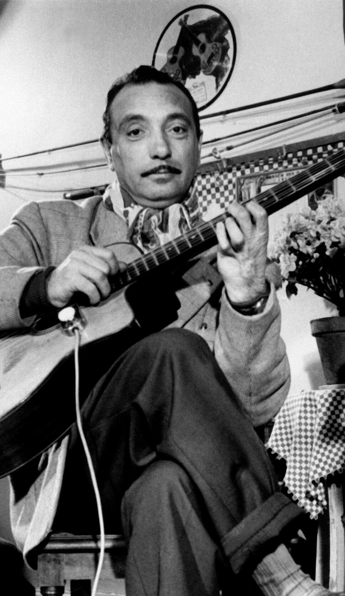Django Reinhardt promotional image for upcoming events and ticket sales