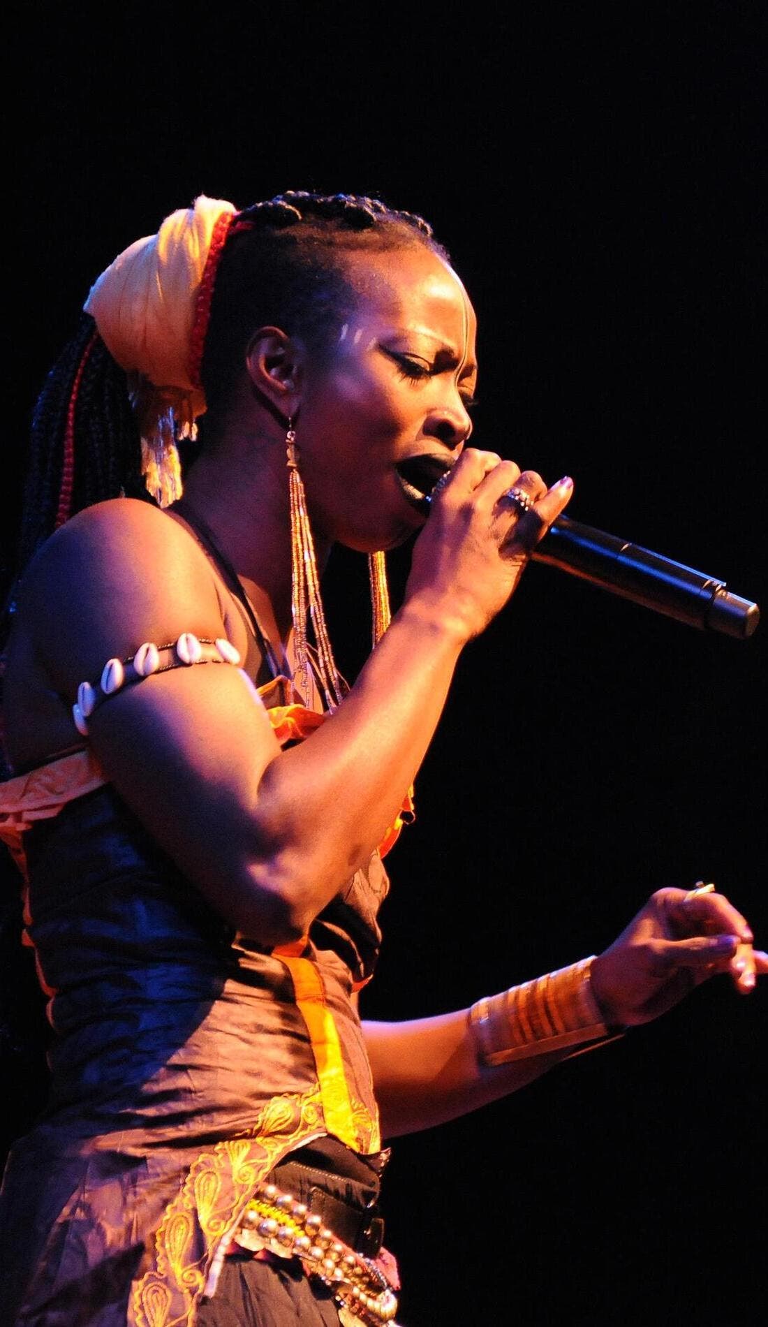 Dobet Gnahore promotional image for upcoming events and ticket sales
