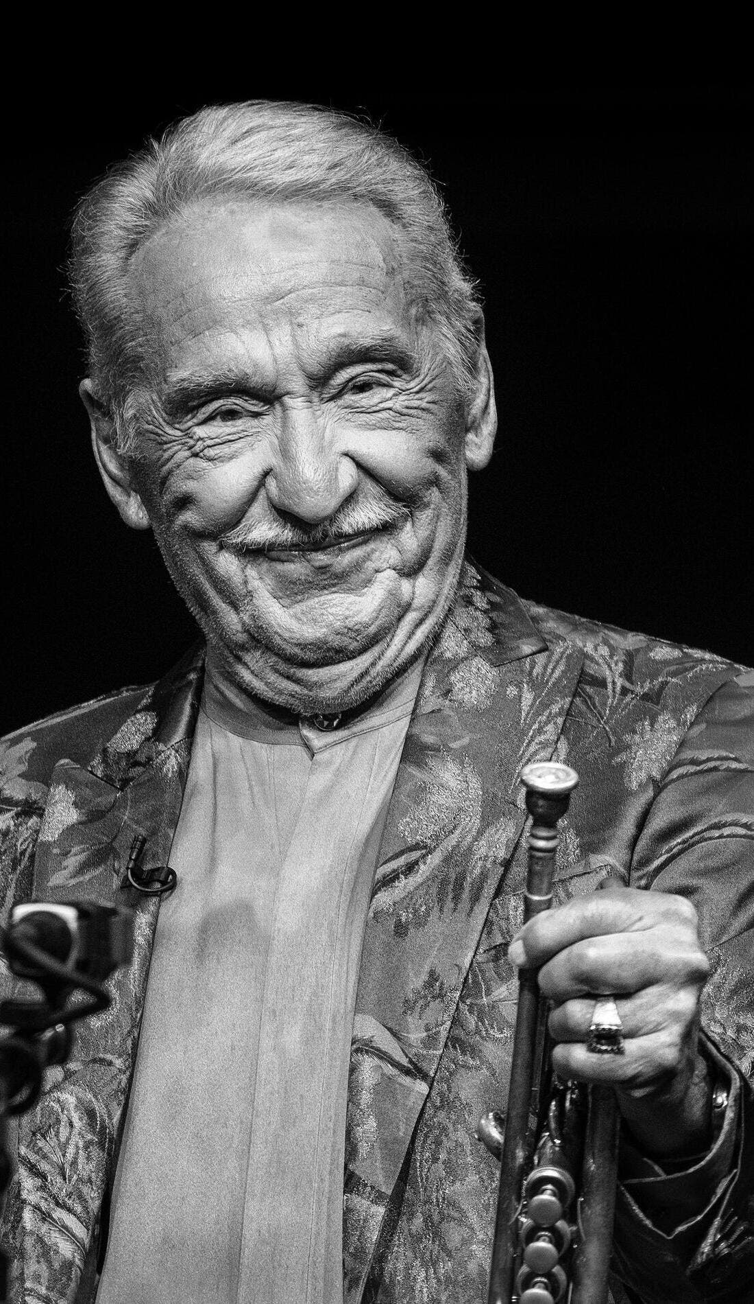 Doc Severinsen promotional image for upcoming events and ticket sales