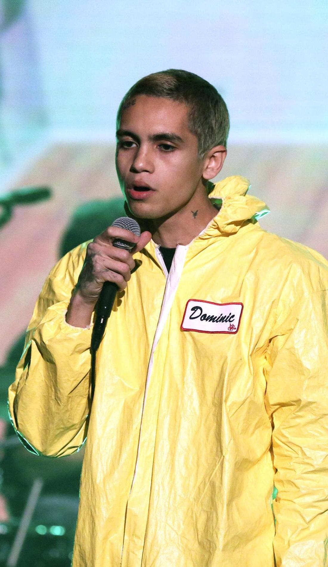 Dominic Fike promotional image for upcoming events and ticket sales