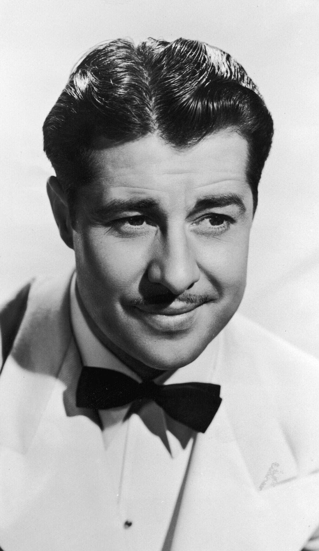 Don Ameche promotional image for upcoming events and ticket sales