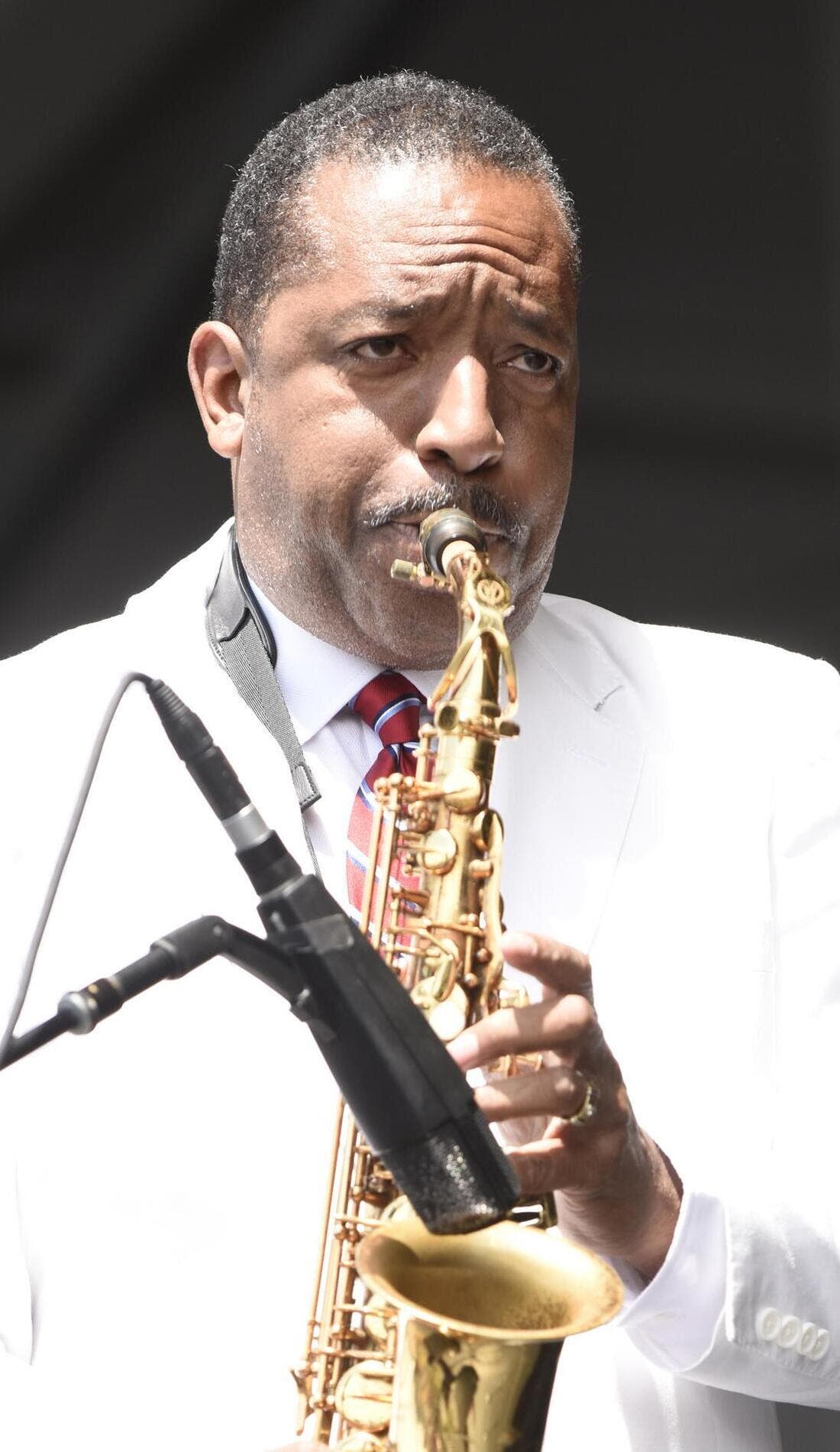 Donald Harrison promotional image for upcoming events and ticket sales