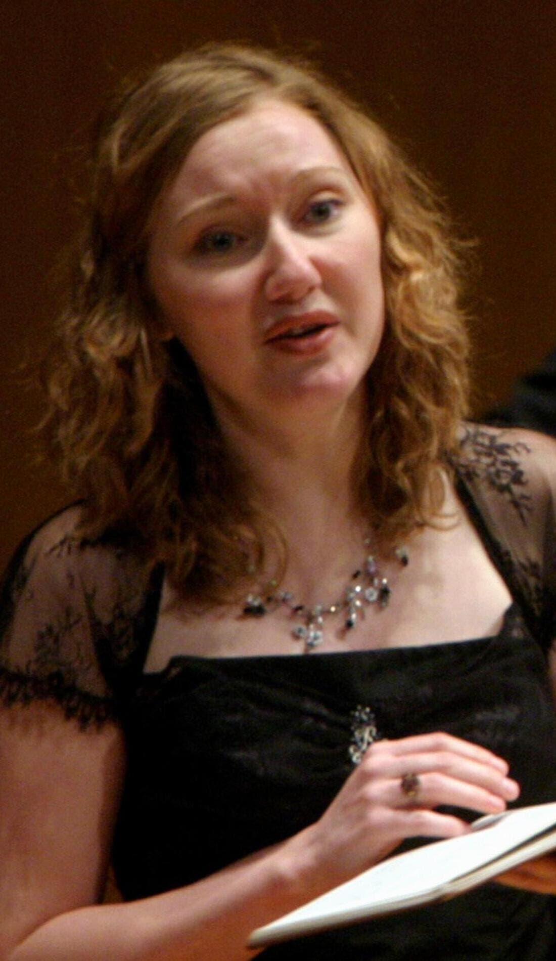 Dorothee Mields promotional image for upcoming events and ticket sales