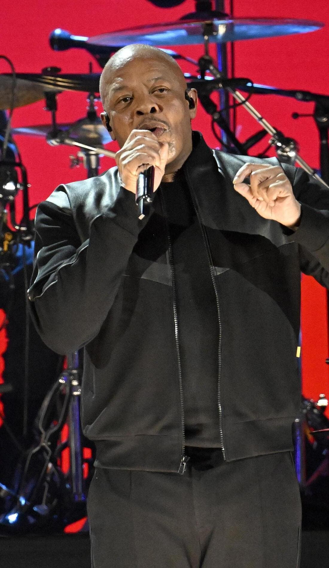 Dr. Dre promotional image for upcoming events and ticket sales