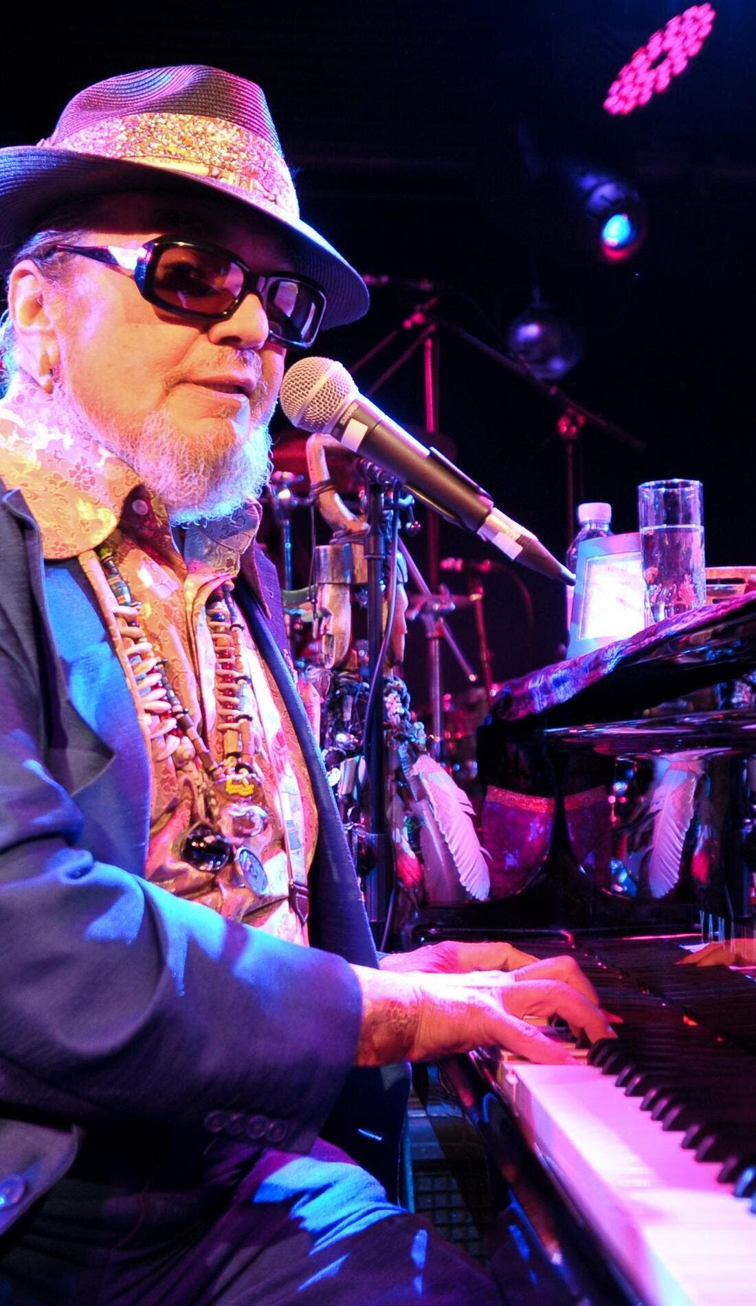 Dr. John promotional image for upcoming events and ticket sales