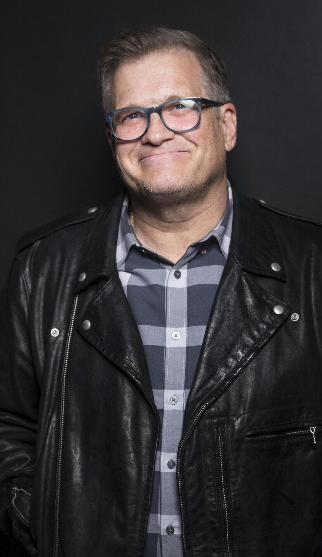 Drew Carey promotional image for upcoming events and ticket sales
