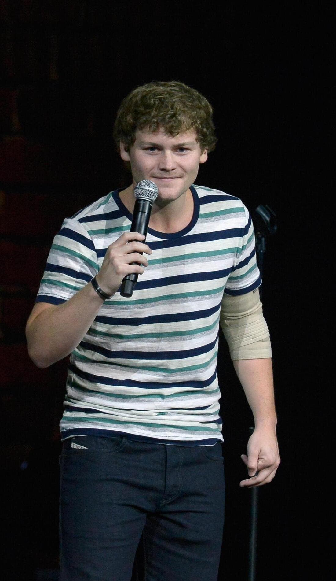 Drew Lynch promotional image for upcoming events and ticket sales