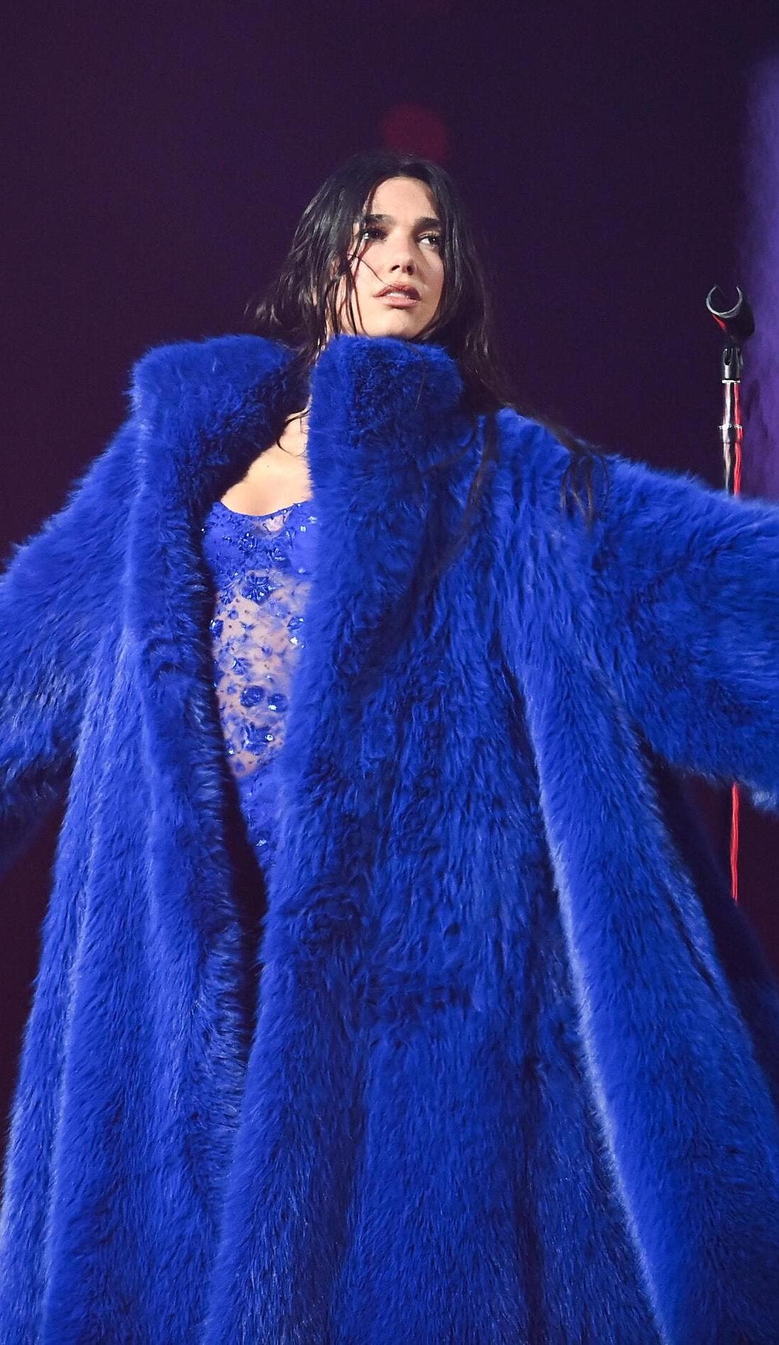 Dua Lipa promotional image for upcoming events and ticket sales in Boston
