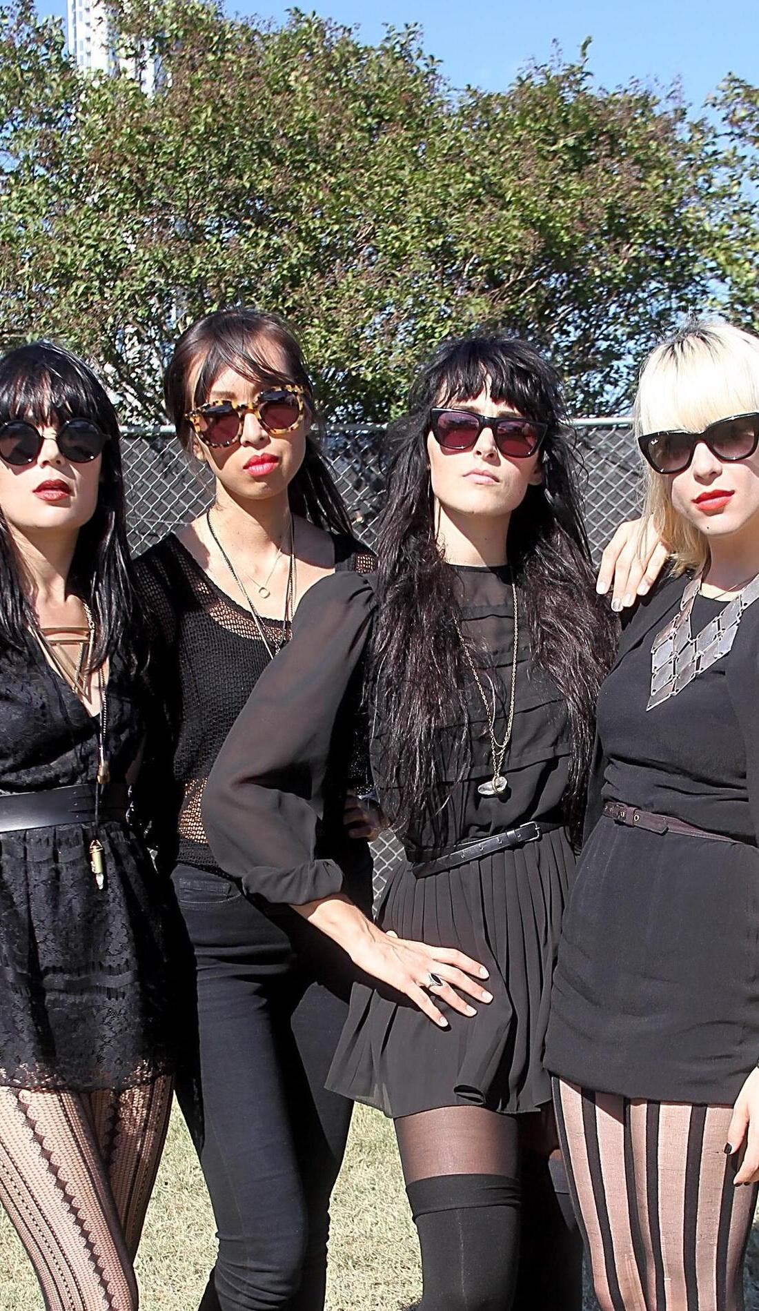 Dum Dum Girls promotional image for upcoming events and ticket sales