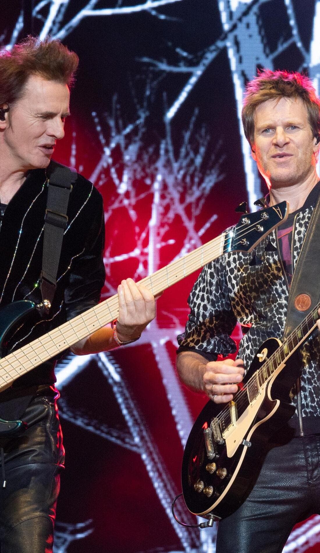 Duran Duran promotional image for upcoming events and ticket sales