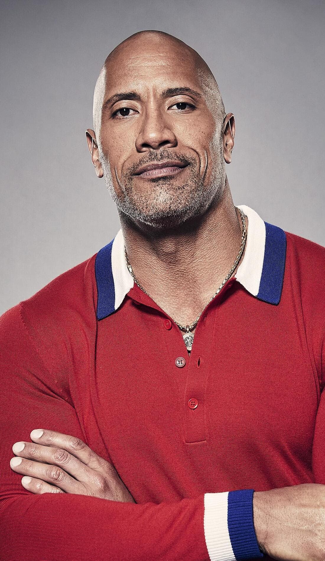 Dwayne Johnson promotional image for upcoming events and ticket sales