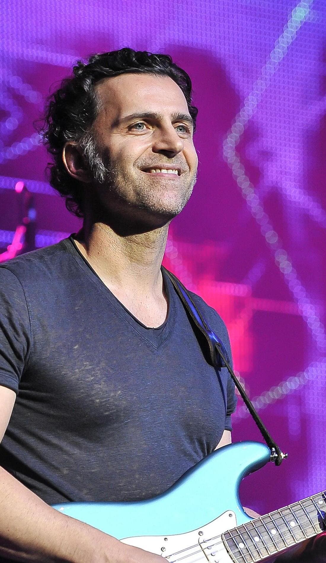 Dweezil Zappa promotional image for upcoming events and ticket sales in New York