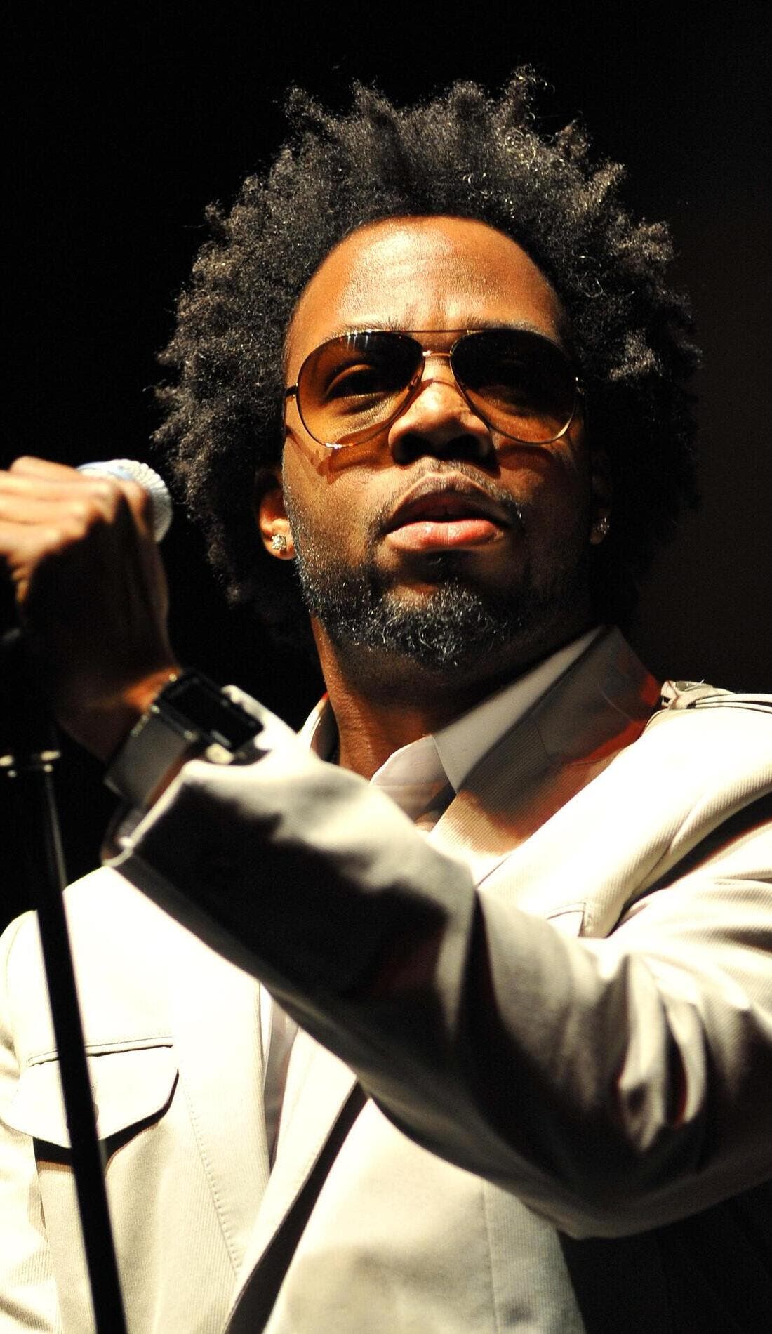 Dwele promotional image for upcoming events and ticket sales
