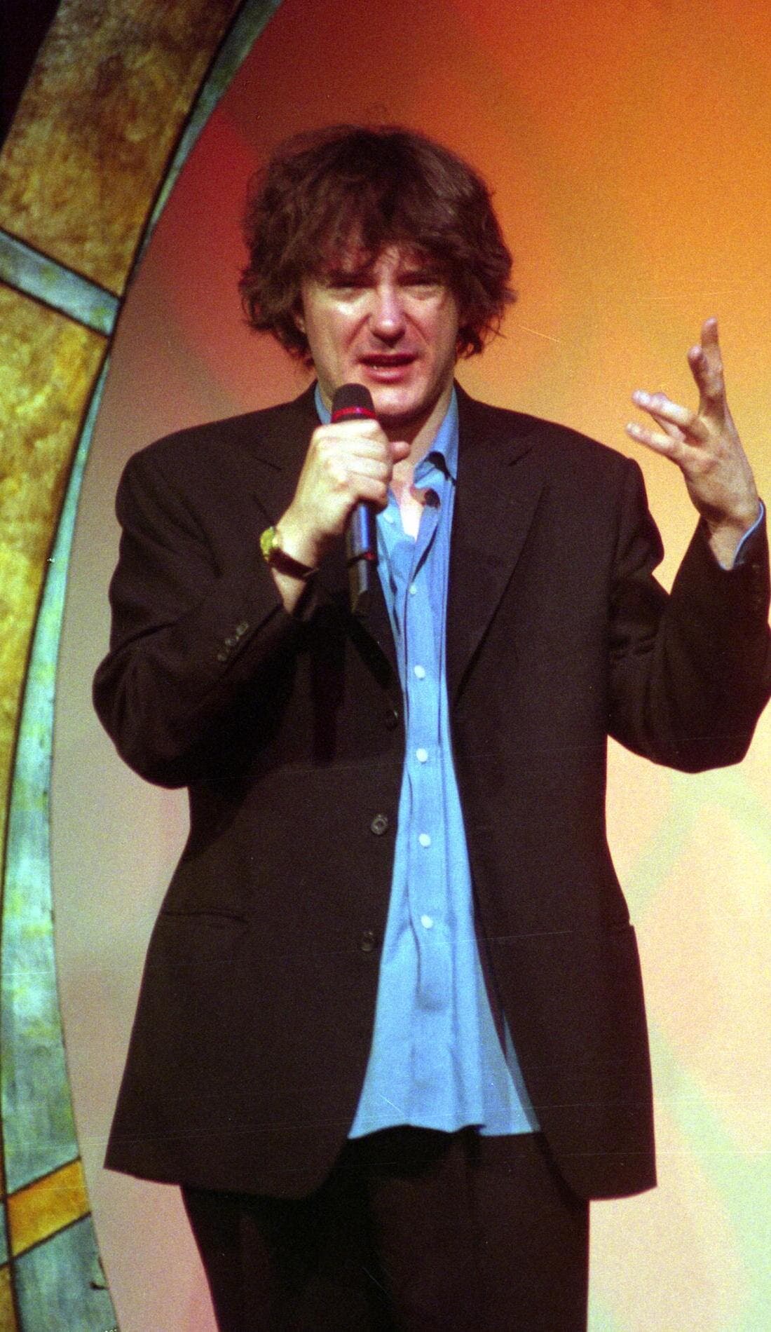 Dylan Moran promotional image for upcoming events and ticket sales
