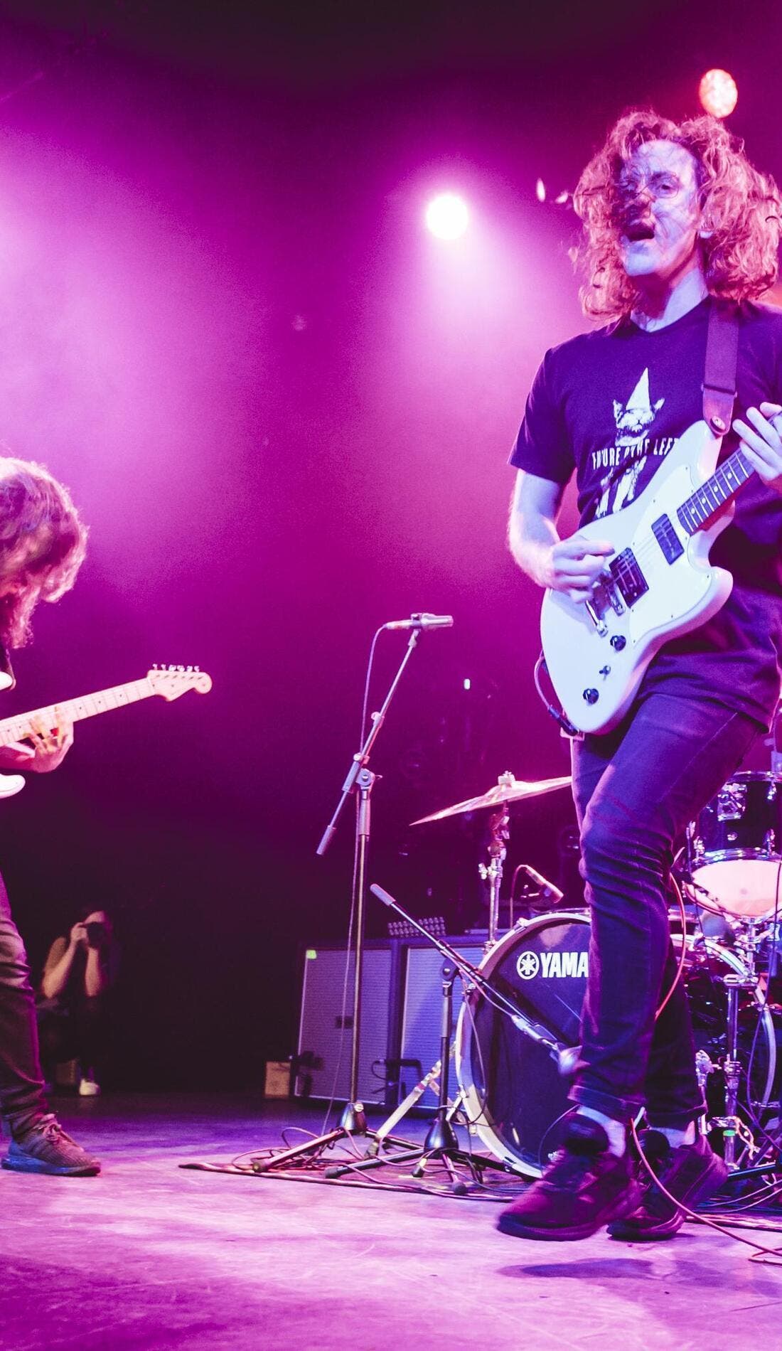 DZ Deathrays promotional image for upcoming events and ticket sales