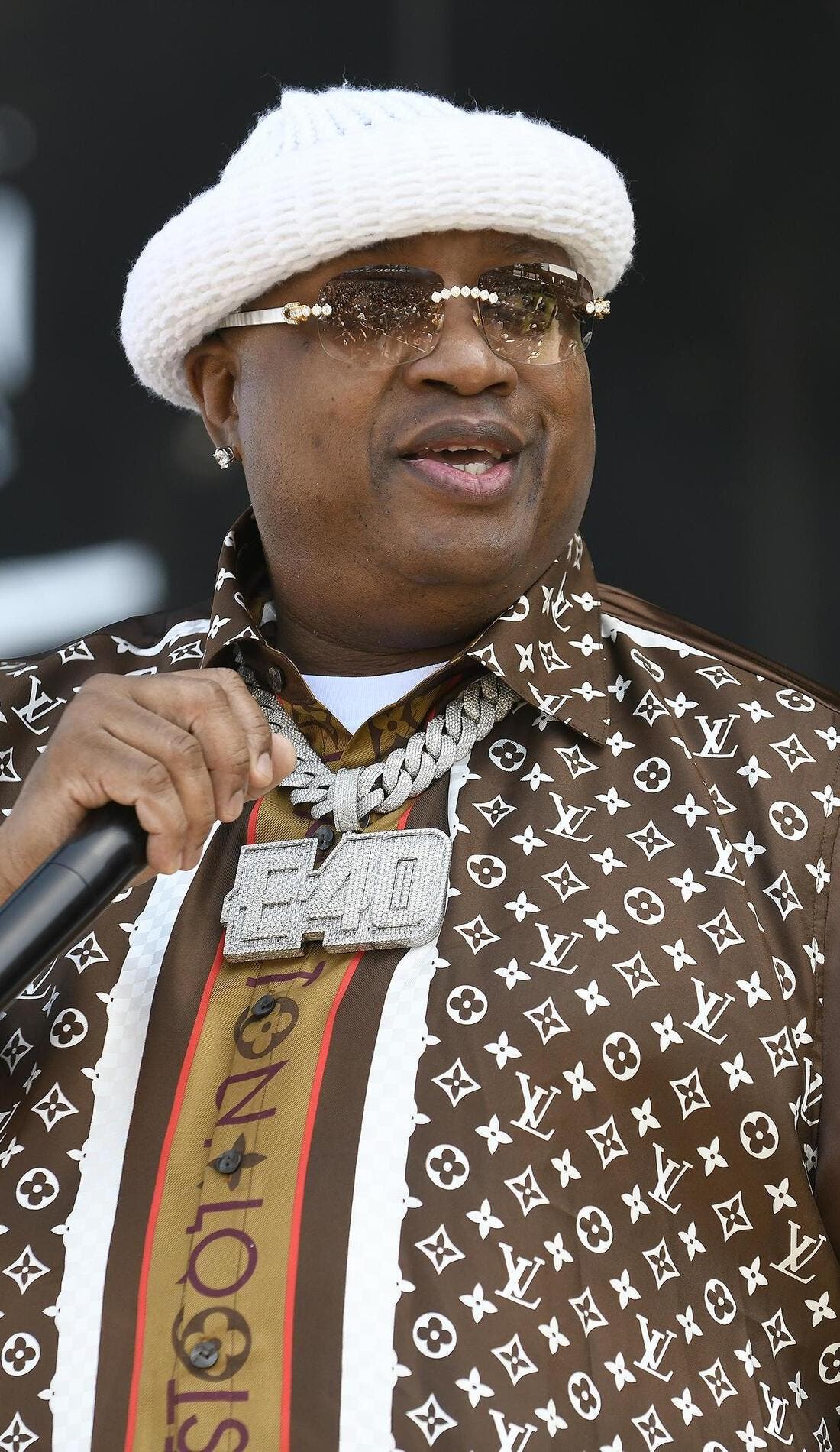 E-40 promotional image for upcoming events and ticket sales