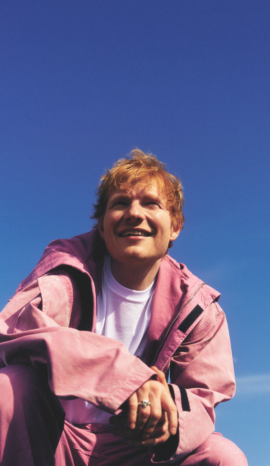 Ed Sheeran promotional image for upcoming events and ticket sales