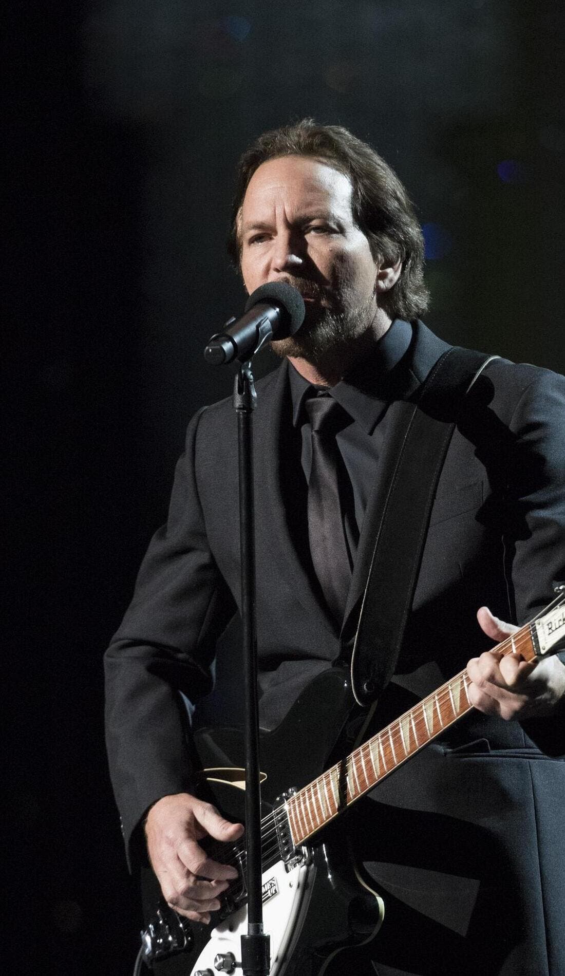 Eddie Vedder promotional image for upcoming events and ticket sales