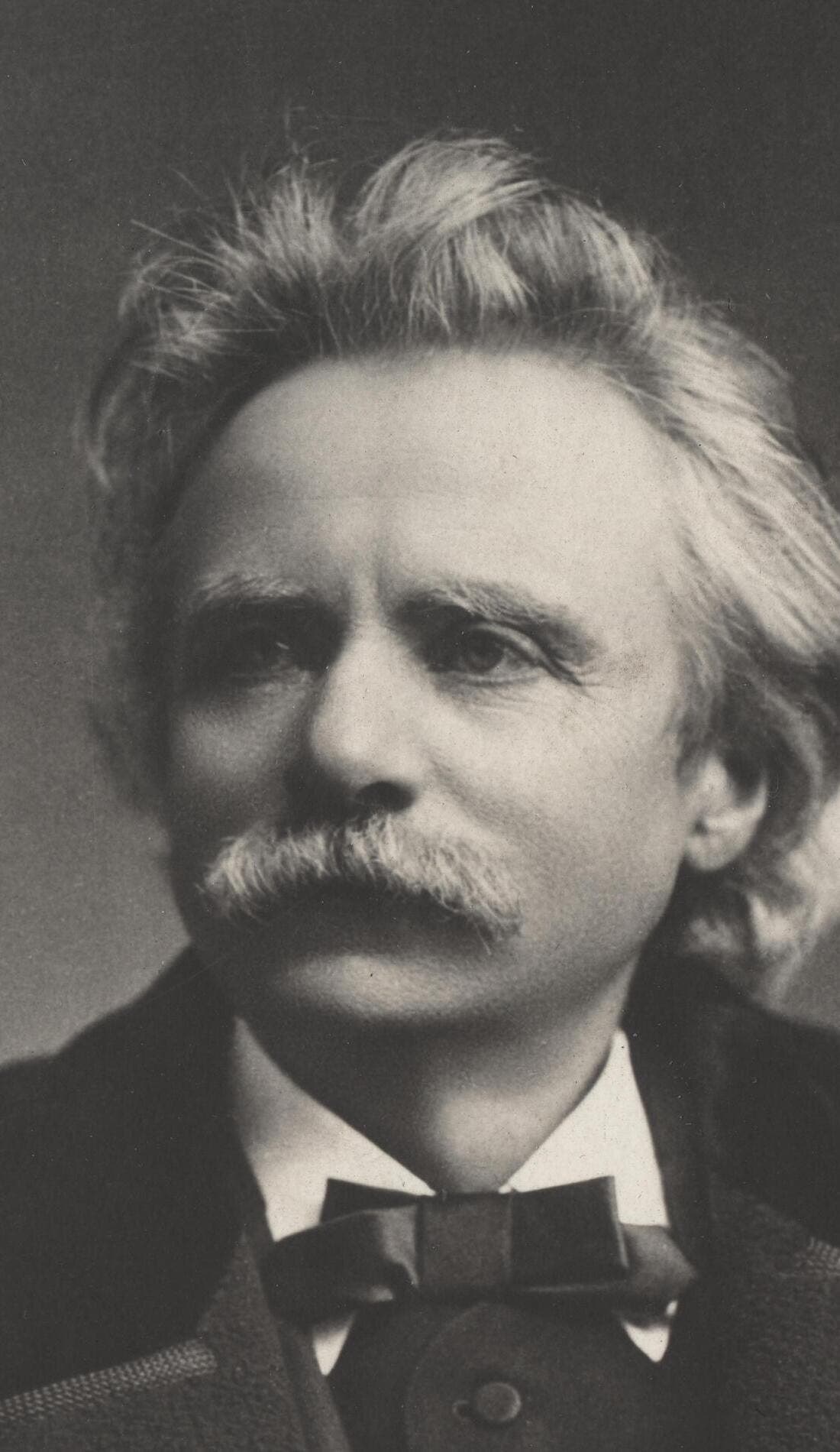 Edvard Grieg promotional image for upcoming events and ticket sales