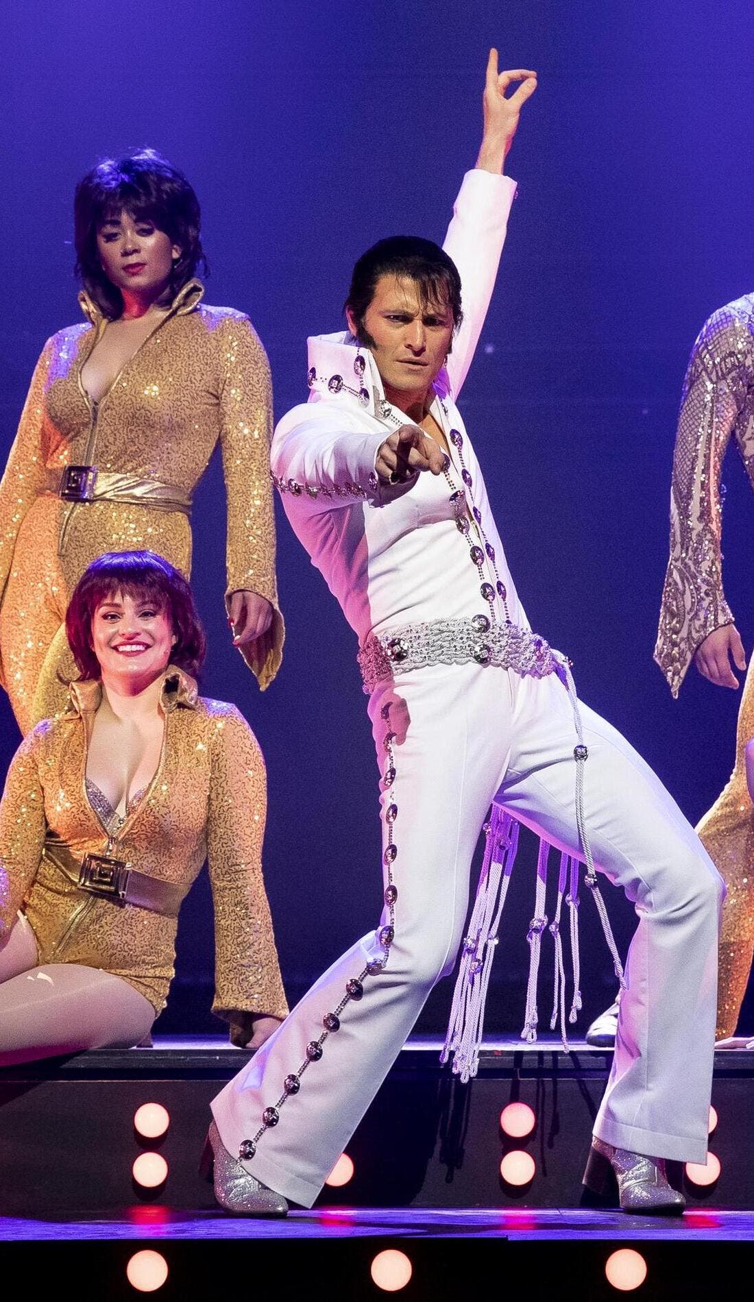 Elvis: A Musical Revolution promotional image for upcoming events and ticket sales