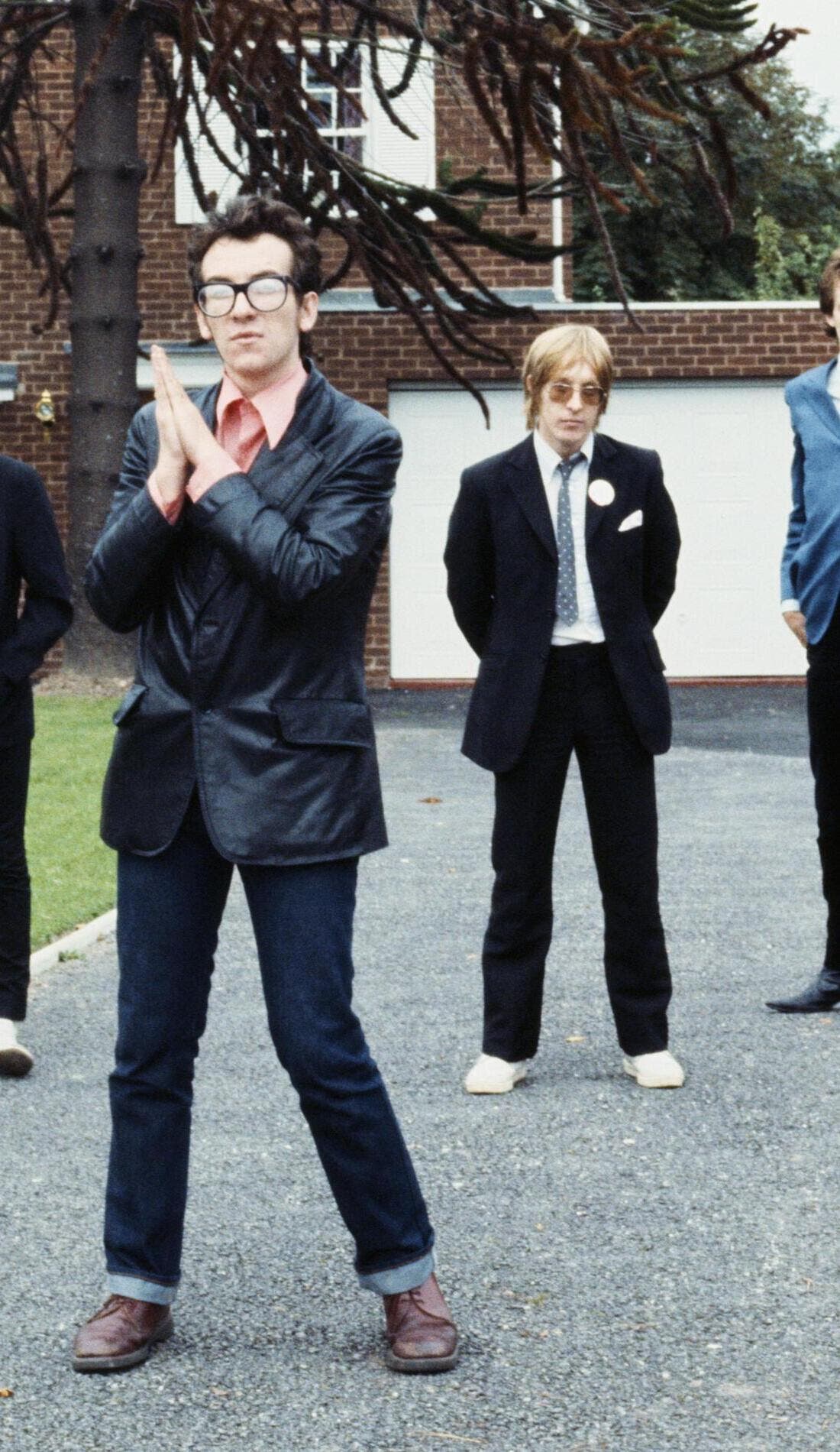 Elvis Costello & The Attractions promotional image for upcoming events and ticket sales