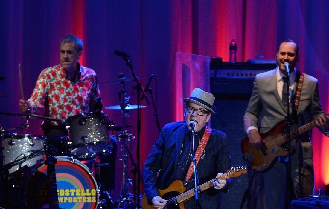 Promotional image for Elvis Costello & The Imposters with Charlie Sexton tickets at William H. Mortensen Hall at The Bushnell on Sep 24, 2025
