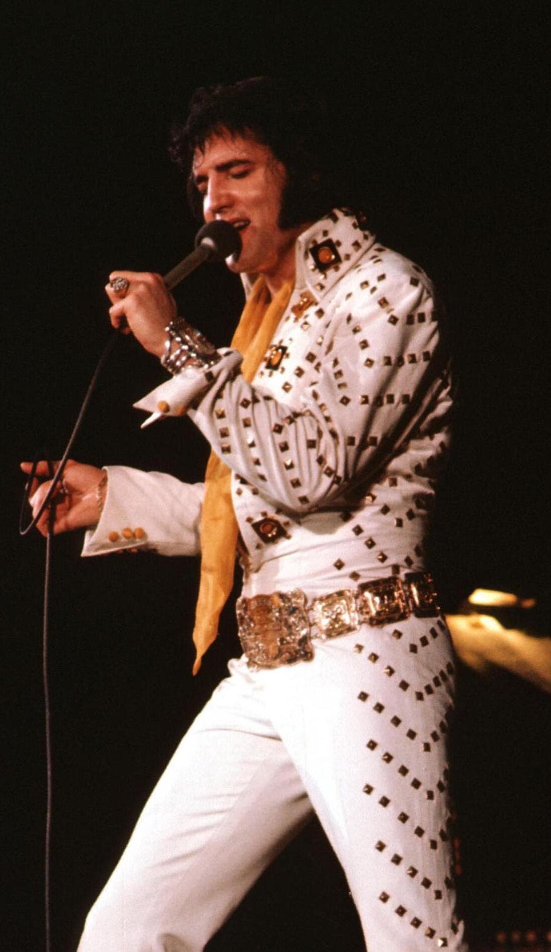 Elvis Presley promotional image for upcoming events and ticket sales