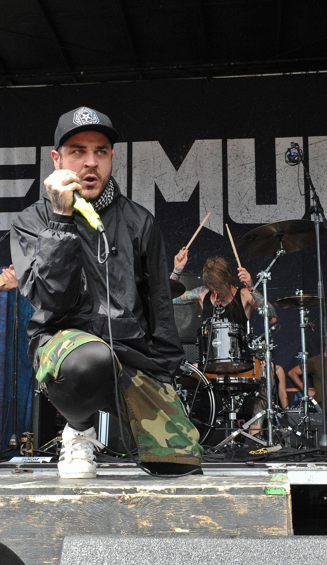 Emmure promotional image for upcoming events and ticket sales