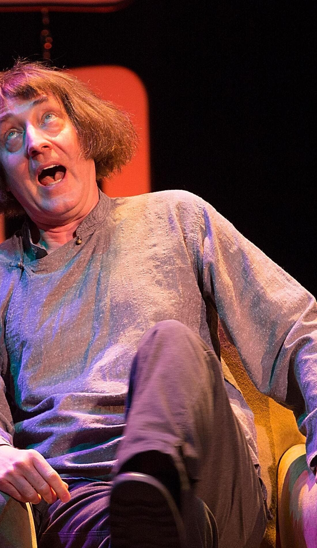 Emo Philips promotional image for upcoming events and ticket sales